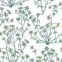 Floral seamless pattern. Flower background. Flourish wallpaper w