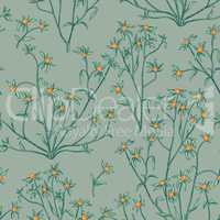 Floral seamless pattern. Flower background. Flourish wallpaper w