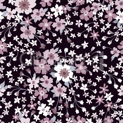 Floral seamless pattern. Flower background. Flourish wallpaper w