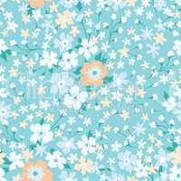 Floral seamless pattern. Flower background. Flourish wallpaper w