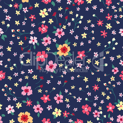 Floral seamless pattern. Flower background. Flourish wallpaper w