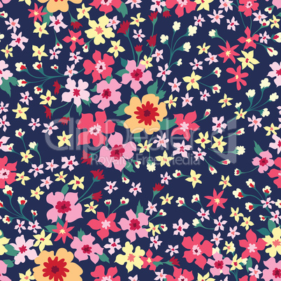 Floral seamless pattern. Flower background. Flourish wallpaper w