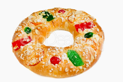 King cake or Roscon de Reyes