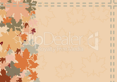 Maple leaf background