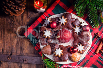 fresh and tasty Christmas gingerbread