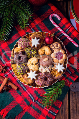 fresh and tasty Christmas cookies