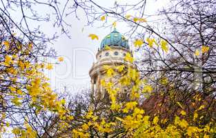 gendarmenmarkt berlin in autumn