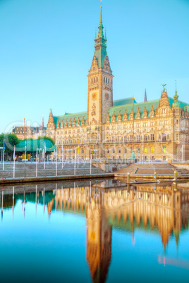 Rathaus of Hamburg, Germany