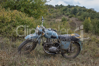 Vintage bike mountains iz planeta in bulgarian mountains