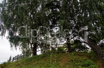 fencing of rural cemeteries in the summer