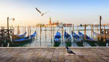 Gondolas and San Giorgio