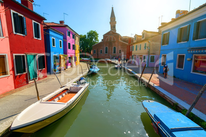 Houses in Burano