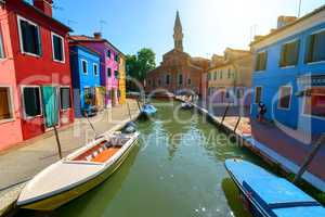 Houses in Burano