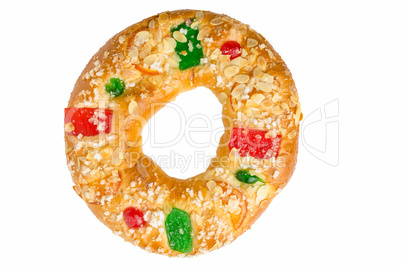 King cake or Roscon de Reyes