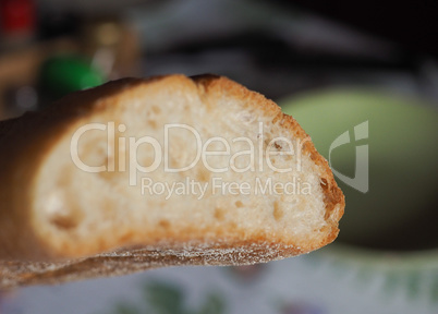 bread food background with copy space