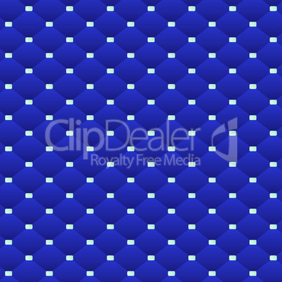 Abstract squares pattern blue