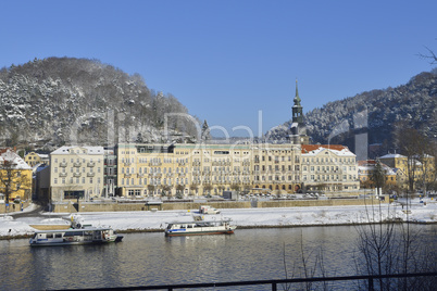 Bad Schandau im Winter