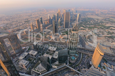 Blick vom Burj Khalifa