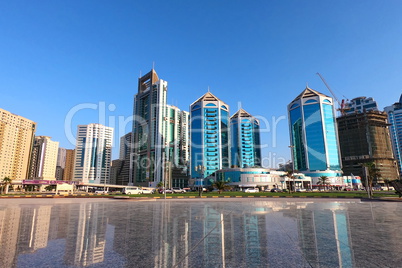 Hochhäuser in Sharjah