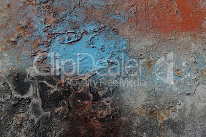 Abstract textured background - grungy metal close up