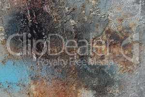 Abstract textured background - grungy metal close up