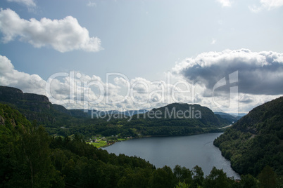 Landschaft in Südnorwegen