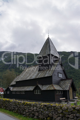 Stabkirche Roldal, Hordaland, Norwegen