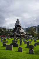 Stabkirche Roldal, Hordaland, Norwegen