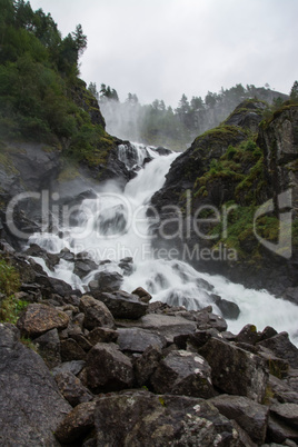 Lotefossen, Hordaland, Norwegen