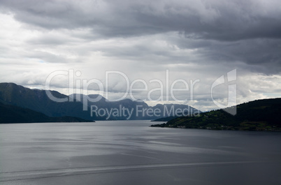 Hardangerfjord, Hordaland, Norwegen