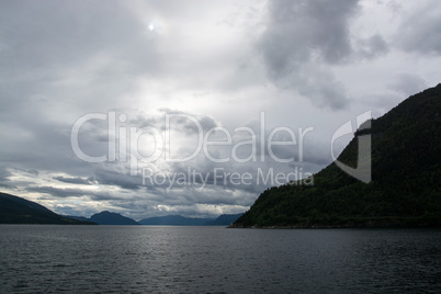 Hardangerfjord, Hordaland, Norwegen