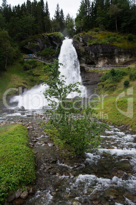 Steinsdalsfossen, Hordaland, Norwegen