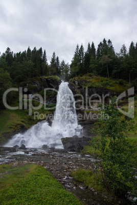 Steinsdalsfossen, Hordaland, Norwegen