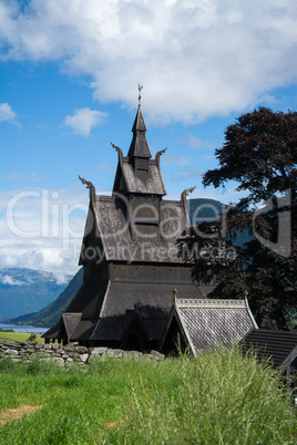 Stabkirche Hopperstad, Sogn og Fjordane, Norwegen