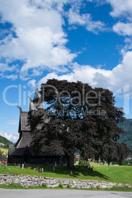 Stabkirche Hopperstad, Sogn og Fjordane, Norwegen