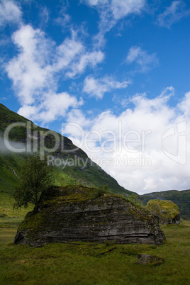 Vikafjell, Hordaland, Norwegen