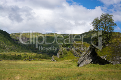 Vikafjell, Hordaland, Norwegen