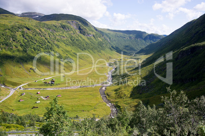 Vikafjell, Hordaland, Norwegen