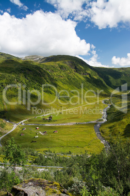 Vikafjell, Hordaland, Norwegen