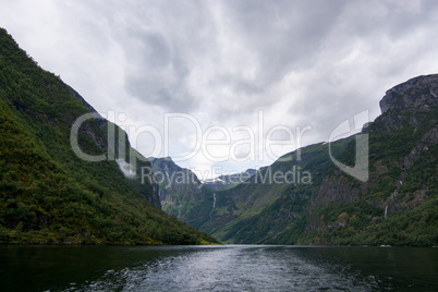 Naeroyfjord, Sogn og Fjordane, Norwegen