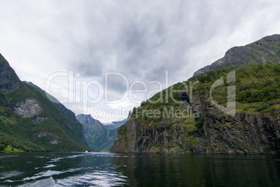 Naeroyfjord, Sogn og Fjordane, Norwegen