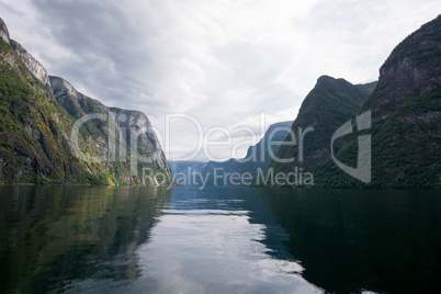 Naeroyfjord, Sogn og Fjordane, Norwegen