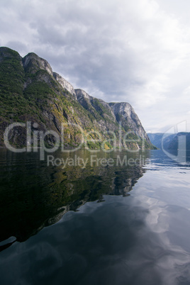 Naeroyfjord, Sogn og Fjordane, Norwegen