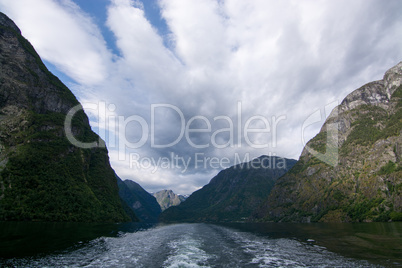 Naeroyfjord, Sogn og Fjordane, Norwegen