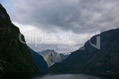 Naeroyfjord, Sogn og Fjordane, Norwegen