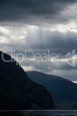 Naeroyfjord, Sogn og Fjordane, Norwegen