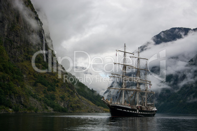 Gudvangen, Sogn og Fjordane, Norwegen