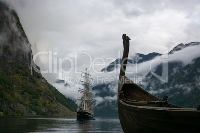 Gudvangen, Sogn og Fjordane, Norwegen