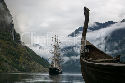 Gudvangen, Sogn og Fjordane, Norwegen