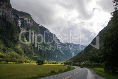 Gudvangen, Sogn og Fjordane, Norwegen